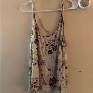 ✨floral spaghetti strap tank top✨